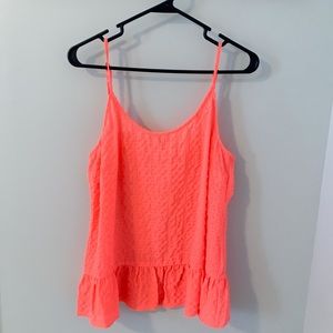 Lilly Pulitzer Peplum Tank Top